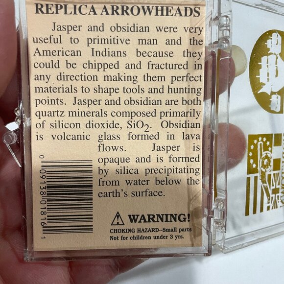 Lot of 4 Replica Arrowheads from Jamestown Settlement / Yorktown Victory Center - Picture 8 of 10